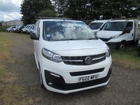 USED 2022 22 VAUXHALL VIVARO 2.0 Turbo D 3100 Sportive Panel Van 6dr Diesel Manual L1 H1 Euro 6 (s/s) (145 ps) Air con, Full roof rack fitted