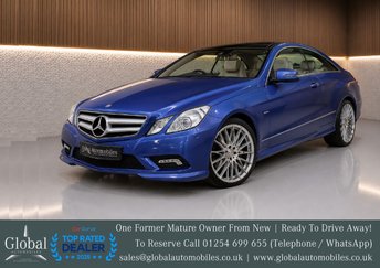 2011 MERCEDES-BENZ E CLASS 3.0 E350 CDI V6 BlueEfficiency Sport Coupe 2dr Diesel G-Tronic Euro 5 (231 ps) £6995.00