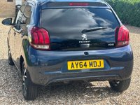 USED 2014 64 PEUGEOT 108 1.2 VTi PureTech Allure Hatchback 5dr Petrol Manual Euro 5 (82 ps) 105688 miles
