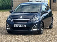 USED 2014 64 PEUGEOT 108 1.2 VTi PureTech Allure Hatchback 5dr Petrol Manual Euro 5 (82 ps) 105688 miles
