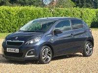 USED 2014 64 PEUGEOT 108 1.2 VTi PureTech Allure Hatchback 5dr Petrol Manual Euro 5 (82 ps) 105688 miles