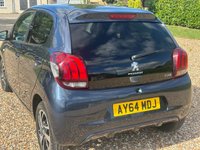 USED 2014 64 PEUGEOT 108 1.2 VTi PureTech Allure Hatchback 5dr Petrol Manual Euro 5 (82 ps) 105688 miles