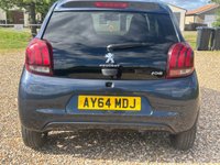USED 2014 64 PEUGEOT 108 1.2 VTi PureTech Allure Hatchback 5dr Petrol Manual Euro 5 (82 ps) 105688 miles