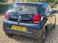 USED 2014 64 PEUGEOT 108 1.2 VTi PureTech Allure Hatchback 5dr Petrol Manual Euro 5 (82 ps) 105688 miles