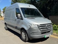 USED 2021 21 MERCEDES-BENZ eSprinter 55kWh Progressive 1125BHP ELECTRIC Auto FWD 20kW Charger (115 ps) L2 H2 MWB PANEL VAN ELEC PACK+CLIMATE+MET PAINT+