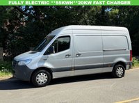 USED 2021 21 MERCEDES-BENZ eSprinter 55kWh Progressive 1125BHP ELECTRIC Auto FWD 20kW Charger (115 ps) L2 H2 MWB PANEL VAN ELEC PACK+CLIMATE+MET PAINT+