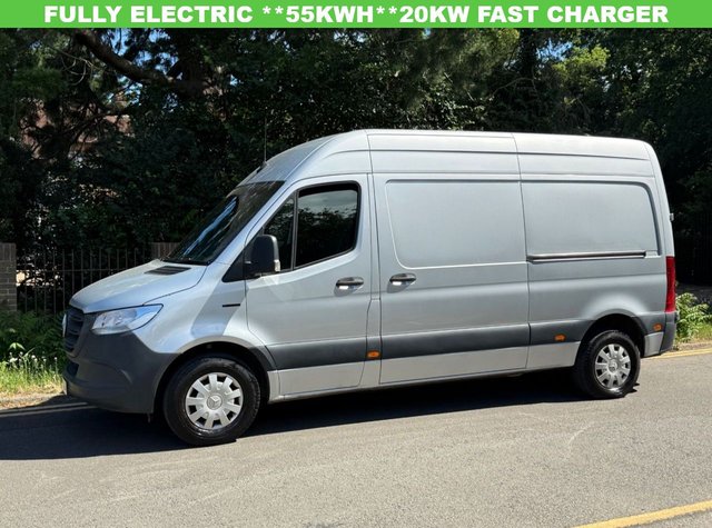 View our Mercedes-Benz Esprinter 55kWh Progressive 1125BHP ELECTRIC Auto FWD 20kW Charger (115 ps) L2 H2 MWB PANEL VAN