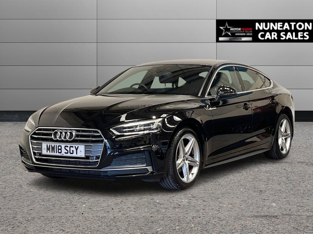 USED 2018 18 AUDI A5 2.0 TFSI S line Sportback 5dr Petrol S Tronic Euro 6 (s/s) (190 ps) FRONT AND REAR PARKING SENSORS