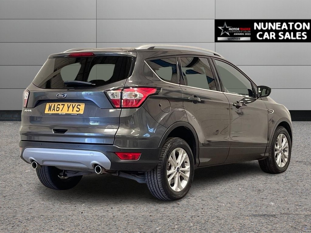 USED 2017 67 FORD KUGA 1.5 TDCi Titanium SUV 5dr Diesel Powershift Euro 6 (s/s) (120 ps) Rear Parking Sensors
