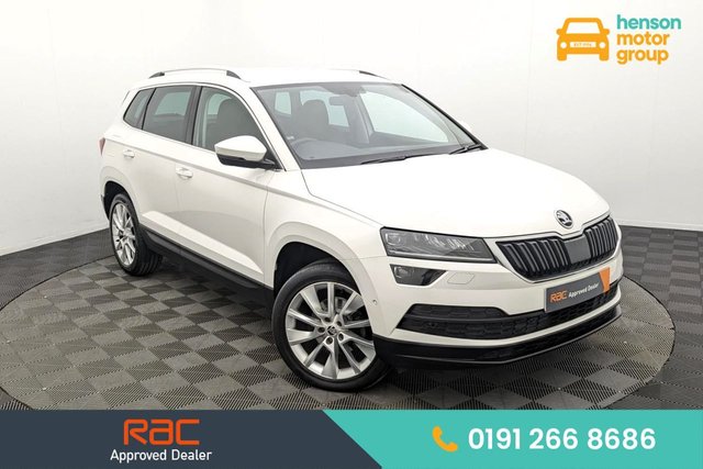 2018 68 SKODA KAROQ 1.6 TDI SE L SUV 5dr Diesel DSG Euro 6 (s/s) (115 ps) Car Play, Rear Camera, Sat Nav
