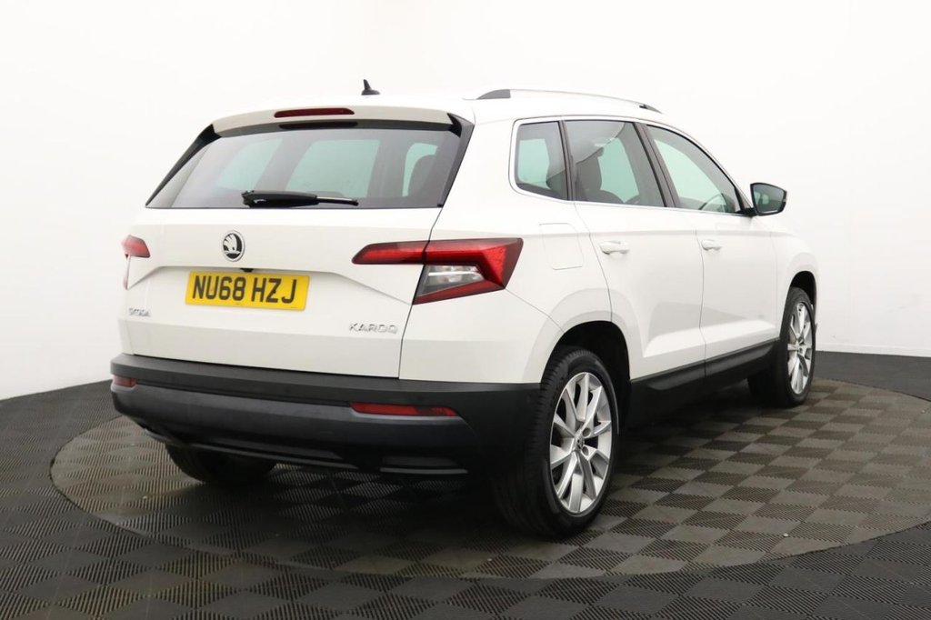 USED 2018 68 SKODA KAROQ 1.6 TDI SE L SUV 5dr Diesel DSG Euro 6 (s/s) (115 ps) Car Play, Rear Camera, Sat Nav