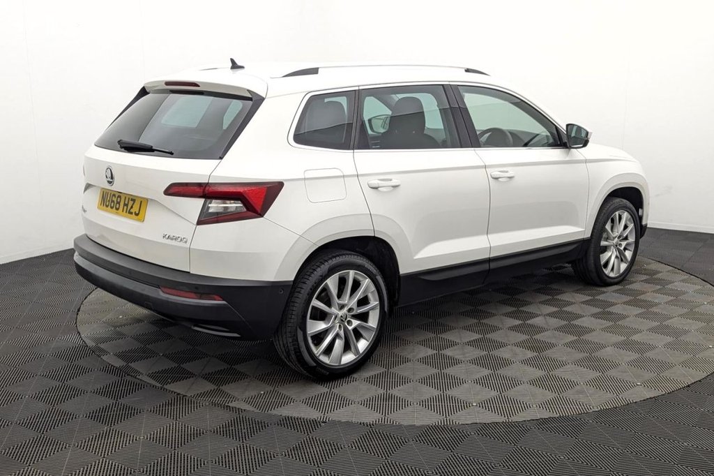 USED 2018 68 SKODA KAROQ 1.6 TDI SE L SUV 5dr Diesel DSG Euro 6 (s/s) (115 ps) Car Play, Rear Camera, Sat Nav