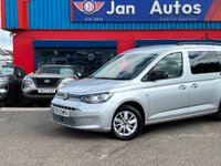 USED 2022 72 VOLKSWAGEN CADDY MAXI 2.0 TDI Life DSG Euro 6 (s/s) 5dr AppleCarPlay+Leather+1owner