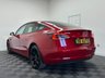 USED 2021 21 TESLA Model 3 (Dual Motor) Long Range Saloon 4dr Electric Auto 4WDE (346 ps) Jupiter Red Brakes|Wood Delete