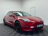 USED 2021 21 TESLA Model 3 (Dual Motor) Long Range Saloon 4dr Electric Auto 4WDE (346 ps) Jupiter Red Brakes|Wood Delete