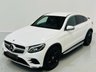 USED 2018 18 MERCEDES-BENZ GLC 2.1 GLC220d AMG Line Coupe 5dr Diesel G-Tronic 4MATIC Euro 6 (s/s) (170 ps) Polar White | Black Leather | Heated Seats | Privacy Glass | AMG Wheels | Reverse Camera | Rear Spoiler | ULEZ OK