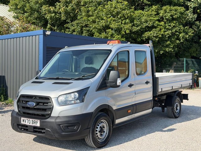 View our Ford Transit 2.0 350 EcoBlue Leader Chassis Double Cab 4dr Diesel Manual RWD L3 Euro 6 (s/s) (130 ps)