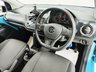 USED 2023 73 VOLKSWAGEN UP! 1.0 Black Edition Hatchback 5dr Petrol Manual Euro 6 (s/s) (65 ps) ALLOYS, PRIVACY GLASS, TEAL BLUE!!
