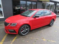 USED 2017 67 SKODA OCTAVIA 2.0 TDI vRS Hatchback 5dr Diesel Manual Euro 6 (s/s) (184 ps) 