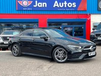 USED 2020 70 MERCEDES-BENZ CLA 1.3 CLA180 AMG Line (Premium Plus 2) Coupe 7G-DCT Euro 6 (s/s) 4dr Pan/Roof+Nav+Camera+CarPlay