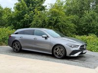 USED 2025 25 MERCEDES-BENZ CLA 1.3 CLA200h MHEV AMG Line (Executive) Shooting Brake 5dr Petrol Hybrid 7G-DCT Euro 6 (s/s) (177 ps) SAT NAV REVERSE SENSORS CRUISE DAB