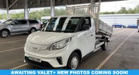 USED 2023 23 MAXUS EDELIVER 3 50.23kWh Chassis Cab 2dr Electric Auto FWD (122 ps) L2 LWB DROPSIDE TIPPER TIPPING BODY+FAST CHARGER+