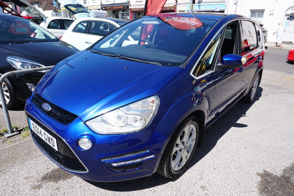 USED 2014 14 FORD S-MAX 2.2 TDCi Titanium Euro 5 5dr 7 SEATER/JUST ARRIVED!!!