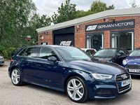 USED 2018 18 AUDI A3 1.5 TFSI CoD S line Sportback 5dr Petrol Manual Euro 6 (s/s) (150 ps) 