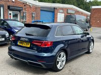 USED 2018 18 AUDI A3 1.5 TFSI CoD S line Sportback 5dr Petrol Manual Euro 6 (s/s) (150 ps) 