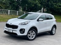 USED 2018 18 KIA SPORTAGE 1.7 CRDi 2 SUV 5dr Diesel Manual Euro 6 (s/s) (114 bhp) 6 SPEED + REVERSING CAMERA