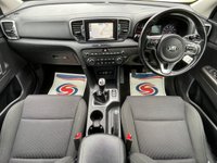 USED 2018 18 KIA SPORTAGE 1.7 CRDi 2 SUV 5dr Diesel Manual Euro 6 (s/s) (114 bhp) 6 SPEED + REVERSING CAMERA