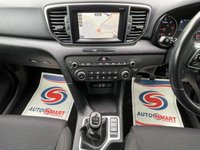 USED 2018 18 KIA SPORTAGE 1.7 CRDi 2 SUV 5dr Diesel Manual Euro 6 (s/s) (114 bhp) 6 SPEED + REVERSING CAMERA