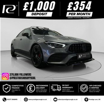 2022 MERCEDES-BENZ CLA 1.3 CLA200 AMG Line (Premium Plus 2) Coupe 4dr Petrol 7G-DCT Euro 6 (s/s) (163 ps) &pound;23990.00