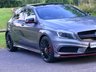 USED 2014 64 MERCEDES-BENZ A-CLASS 2.0 A45 AMG AERO PACK PANORAMIC ROOF H/KARDON NAV CAMERA BLACK PACK HATCHBACK 5DR PETROL SPDS DCT 4MATIC EURO 6 (S/S) (360 PS) BLACK PACK~NAV~CAMERA~HARMAN KARDON