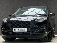USED 2023 73 FORD KUGA 1.5T EcoBoost Black Package Edition SUV 5dr Petrol Manual Euro 6 (s/s) (150 ps) (Agate Black)