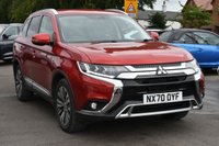USED 2020 70 MITSUBISHI OUTLANDER 2.0 MIVEC Exceed SUV 5dr Petrol CVT 4WD Euro 6 (s/s) (150 ps) FULL SERVICE HISTORY