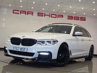 USED 2017 67 BMW 5 SERIES 3.0 530d M Sport Touring 5dr Diesel Auto xDrive Euro 6 (s/s) (265 ps) PAN ROOF + LEATHERS + NAV + CRUISE