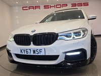 USED 2017 67 BMW 5 SERIES 3.0 530d M Sport Touring 5dr Diesel Auto xDrive Euro 6 (s/s) (265 ps) PAN ROOF + LEATHERS + NAV + CRUISE