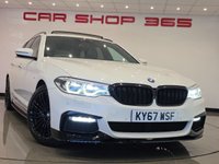 USED 2017 67 BMW 5 SERIES 3.0 530d M Sport Touring 5dr Diesel Auto xDrive Euro 6 (s/s) (265 ps) PAN ROOF + LEATHERS + NAV + CRUISE