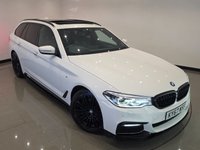 USED 2017 67 BMW 5 SERIES 3.0 530d M Sport Touring 5dr Diesel Auto xDrive Euro 6 (s/s) (265 ps) PAN ROOF + LEATHERS + NAV + CRUISE