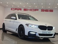 USED 2017 67 BMW 5 SERIES 3.0 530d M Sport Touring 5dr Diesel Auto xDrive Euro 6 (s/s) (265 ps) PAN ROOF + LEATHERS + NAV + CRUISE