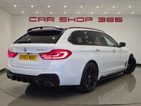 USED 2017 67 BMW 5 SERIES 3.0 530d M Sport Touring 5dr Diesel Auto xDrive Euro 6 (s/s) (265 ps) PAN ROOF + LEATHERS + NAV + CRUISE