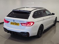 USED 2017 67 BMW 5 SERIES 3.0 530d M Sport Touring 5dr Diesel Auto xDrive Euro 6 (s/s) (265 ps) PAN ROOF + LEATHERS + NAV + CRUISE