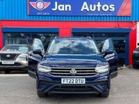 USED 2022 22 VOLKSWAGEN TIGUAN ALLSPACE 1.5 TSI Life DSG Euro 6 (s/s) 5dr 1owner+AppleCarPlay+7seat+Ulez