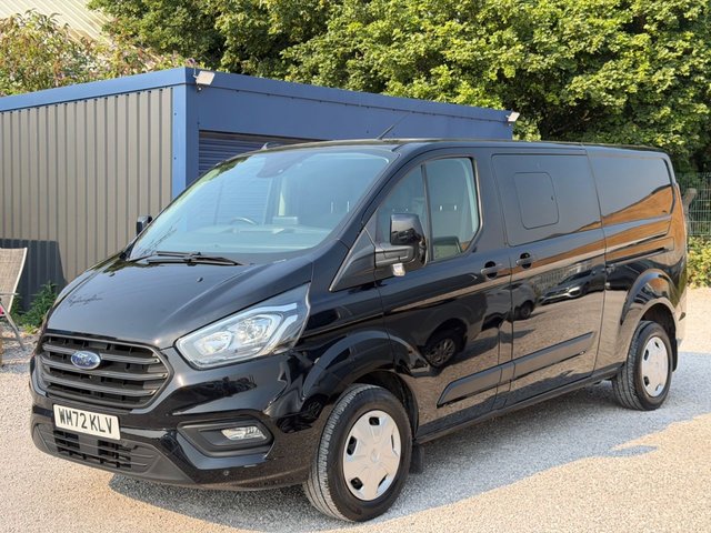 View our Ford Transit Custom 2.0 320 EcoBlue Trend Crew Van Double Cab 5dr Diesel Manual L2 H1 Euro 6 (s/s) (130 ps)