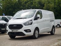 USED 2023 73 FORD TRANSIT CUSTOM 2.0 300 EcoBlue Limited Panel Van 5dr Diesel Manual L2 H1 Euro 6 (s/s) (130 ps) 