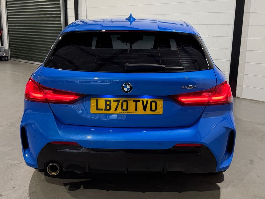 USED 2020 70 BMW 1 SERIES 1.5 118i M Sport Hatchback 5dr Petrol DCT Euro 6 (s/s) (140 ps) 