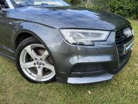 USED 2016 66 AUDI A3 CABRIOLET 1.4 TFSI CoD S line Convertible 2dr Petrol Manual Euro 6 (s/s) (150 ps) PARKING SENSORS FRONT AND REAR