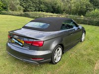 USED 2016 66 AUDI A3 CABRIOLET 1.4 TFSI CoD S line Convertible 2dr Petrol Manual Euro 6 (s/s) (150 ps) PARKING SENSORS FRONT AND REAR