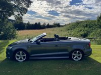 USED 2016 66 AUDI A3 CABRIOLET 1.4 TFSI CoD S line Convertible 2dr Petrol Manual Euro 6 (s/s) (150 ps) PARKING SENSORS FRONT AND REAR